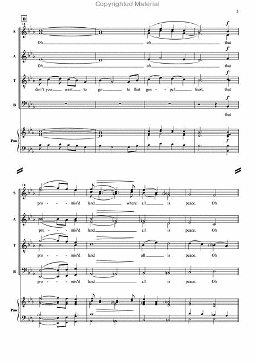 Deep River Divisi scores gallery preview page 4