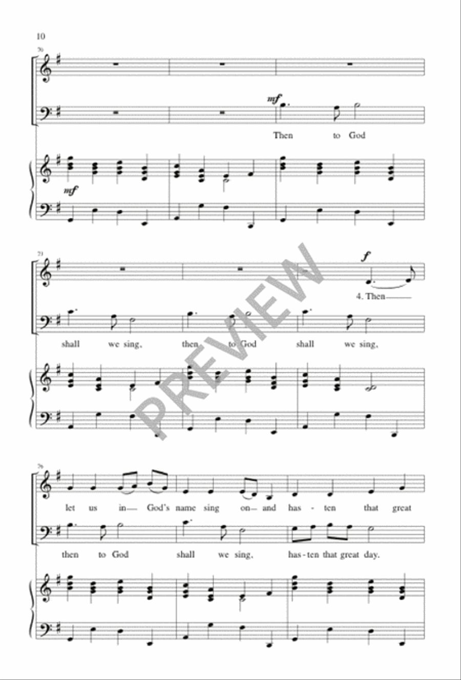 Awake, My Heart Awake, My Heart 2-Part scores gallery preview page 10