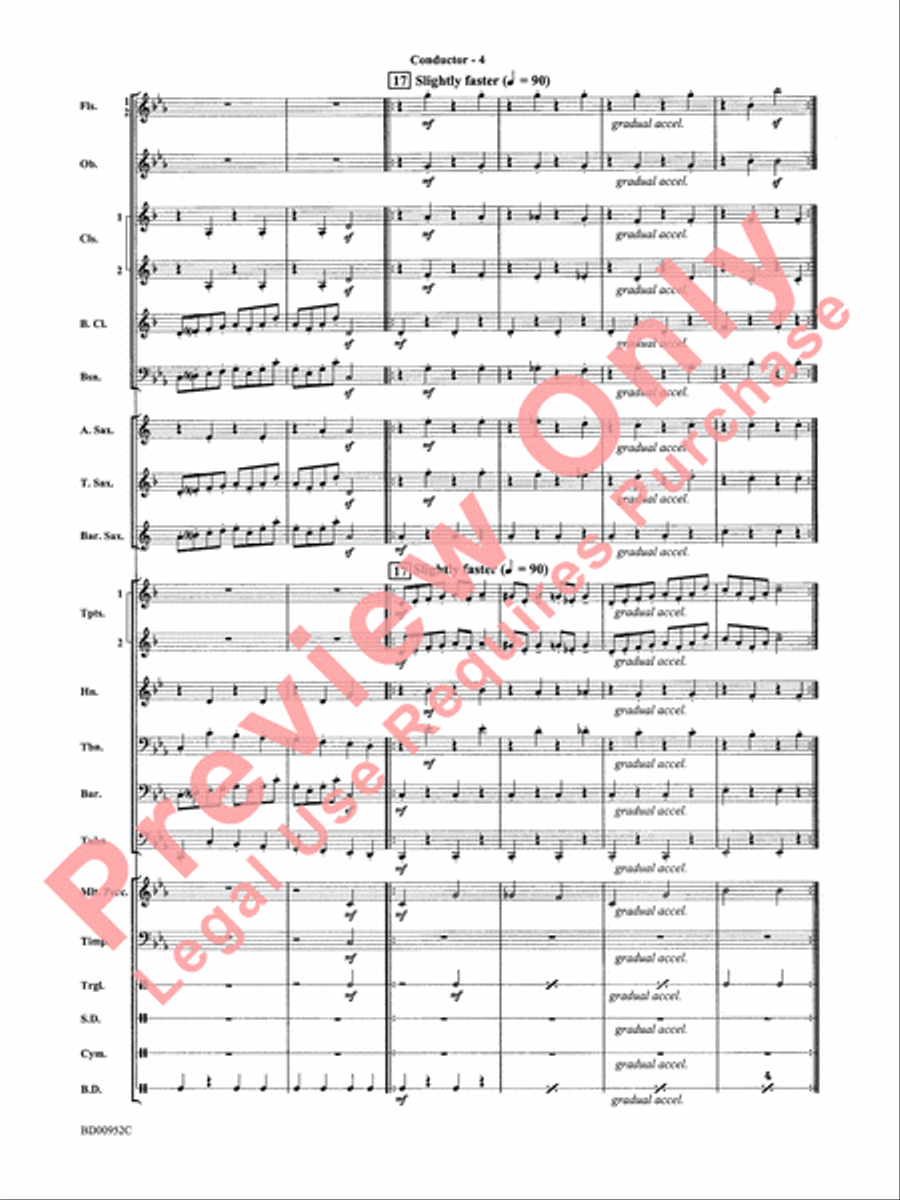 In the Hall of the Mountain King Concert Band scores gallery preview page 7