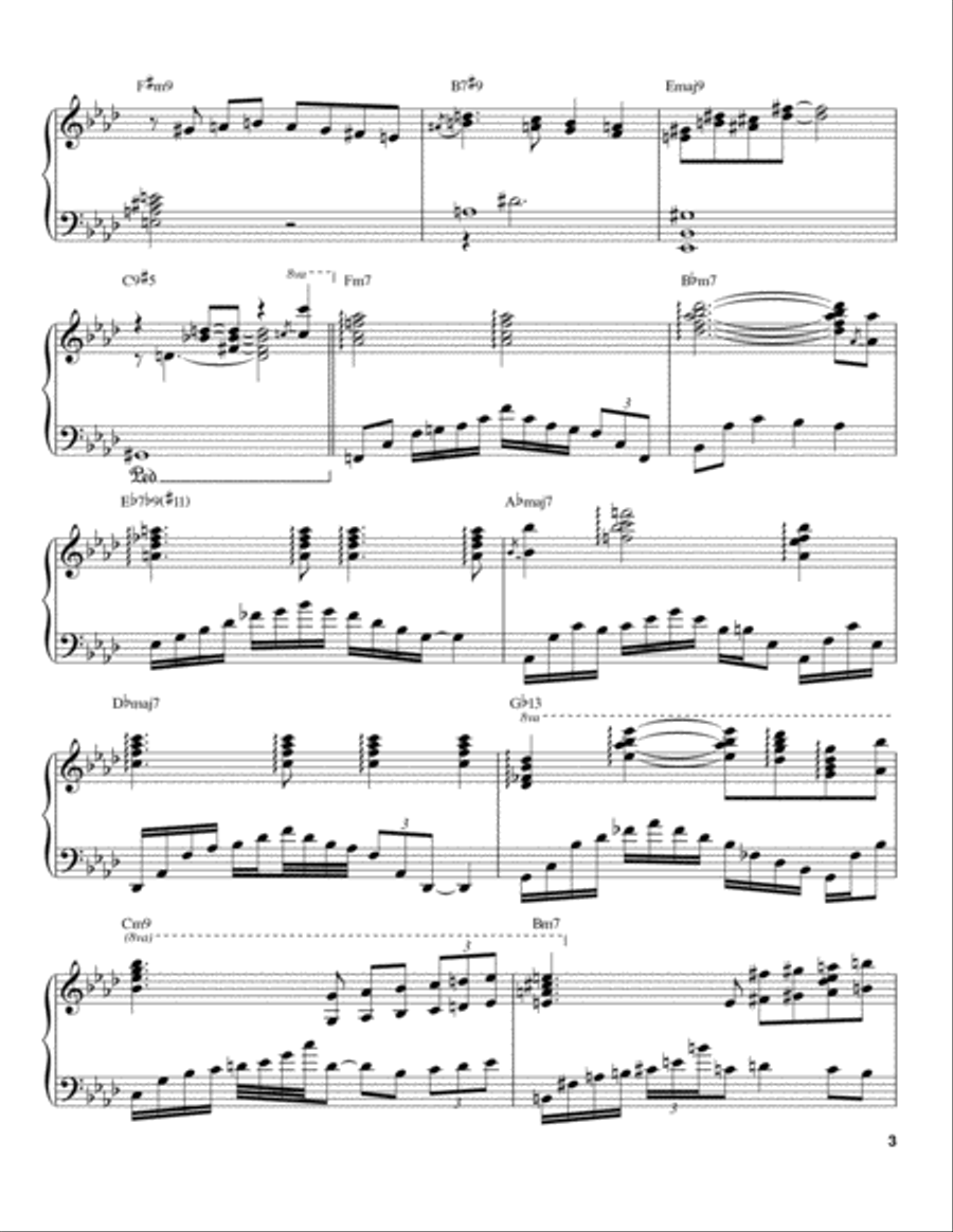 All The Things You Are Piano scores gallery preview page 3