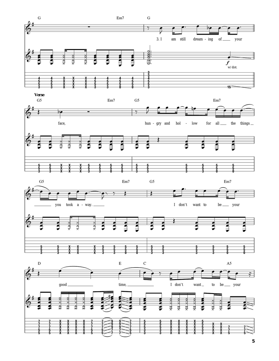 Santa Monica Santa Monica Acoustic Guitar scores gallery preview page 5