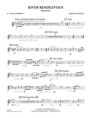 River Rendezvous - Eb Alto Saxophone 1 (Level 2)