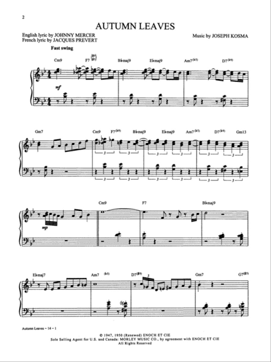 The Artistry of Bill Evans, Volume 2 Piano Solo scores gallery preview page 3