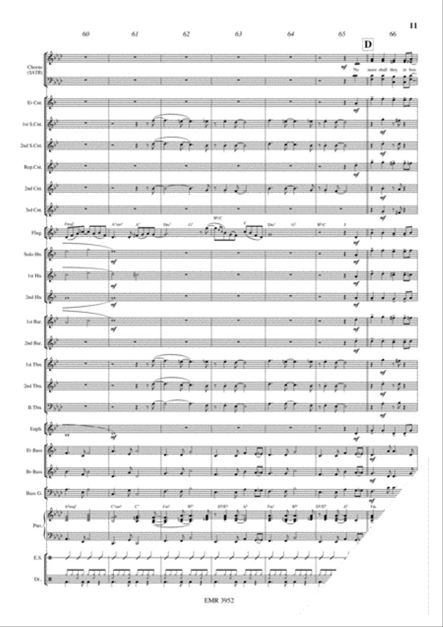 Let My People Go 4-Part scores gallery preview page 11