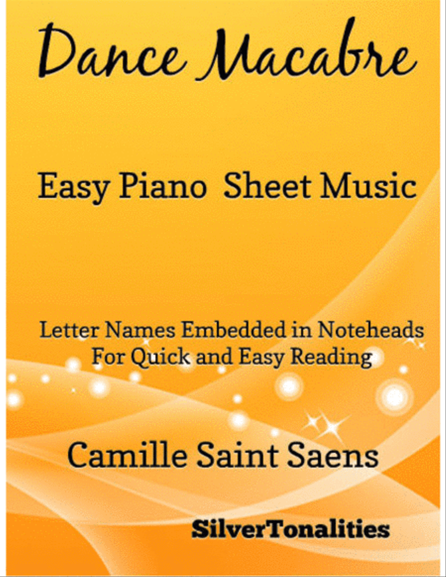 Danse Macabre Easy Piano Sheet Music Easy Piano scores gallery preview page 1