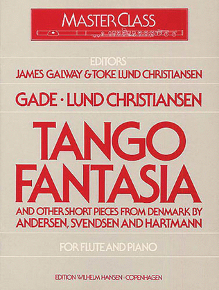 Book cover for Tango Fantasia and Other Short Pieces for Flute and Piano