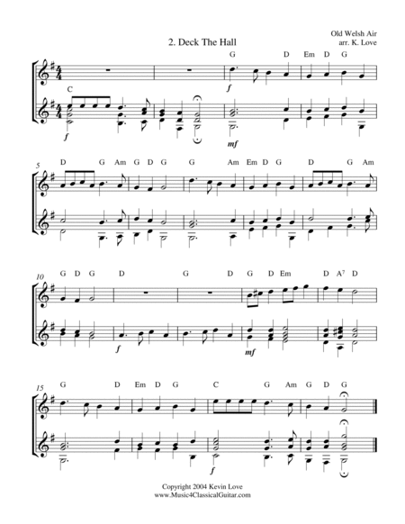 A Christmas Primer (Recorder and Guitar) - Score and Parts image number null