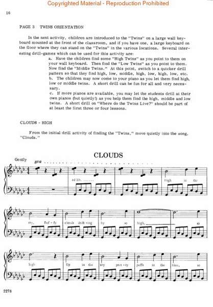 Pre-School Music, Music For Moppets (Teacher's Manual)