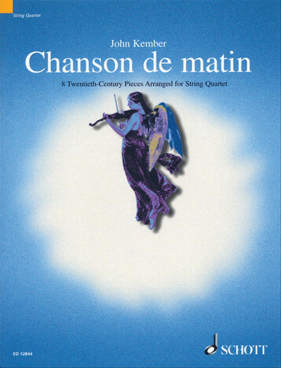 Chanson de Matin (Morning Song) String Quartet scores gallery preview page 1