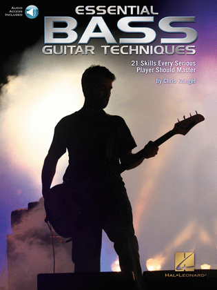 Book cover for Essential Bass Guitar Techniques