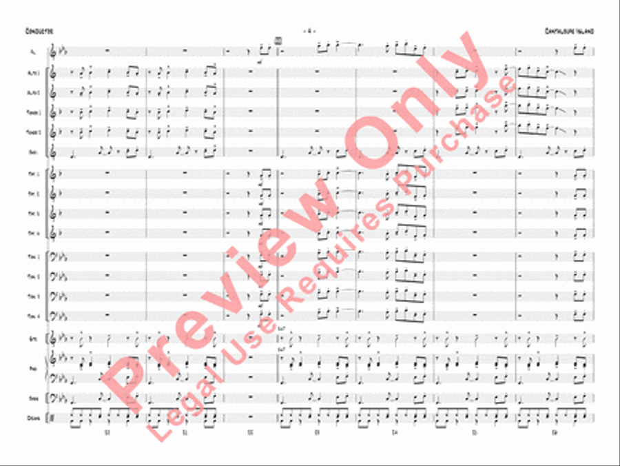Cantaloupe Island Jazz Ensemble scores gallery preview page 7