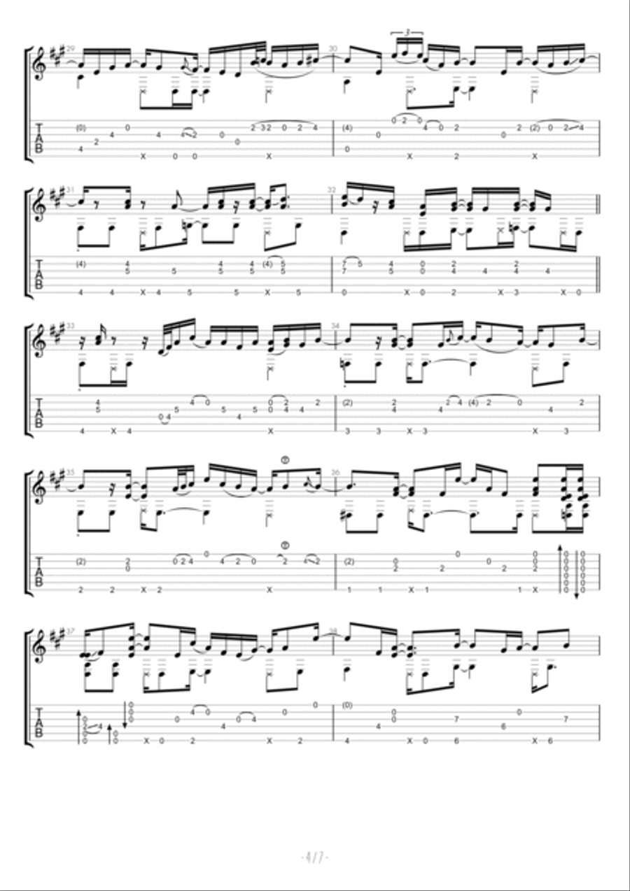 Breathe Deeply Breathe Deeply Acoustic Guitar scores gallery preview page 4