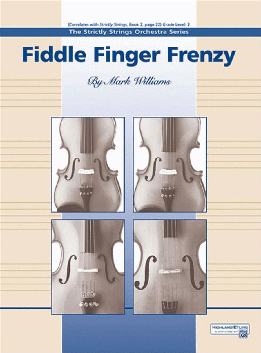 Fiddle Finger Frenzy String Orchestra scores gallery preview page 1