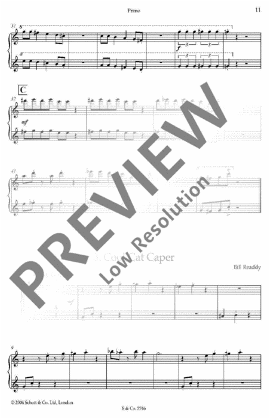 Easy Jazzy Piano Duets Piano Duet scores gallery preview page 7