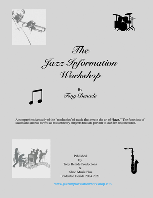 Book cover for The Jazz Improvisation Workshop - Volume I