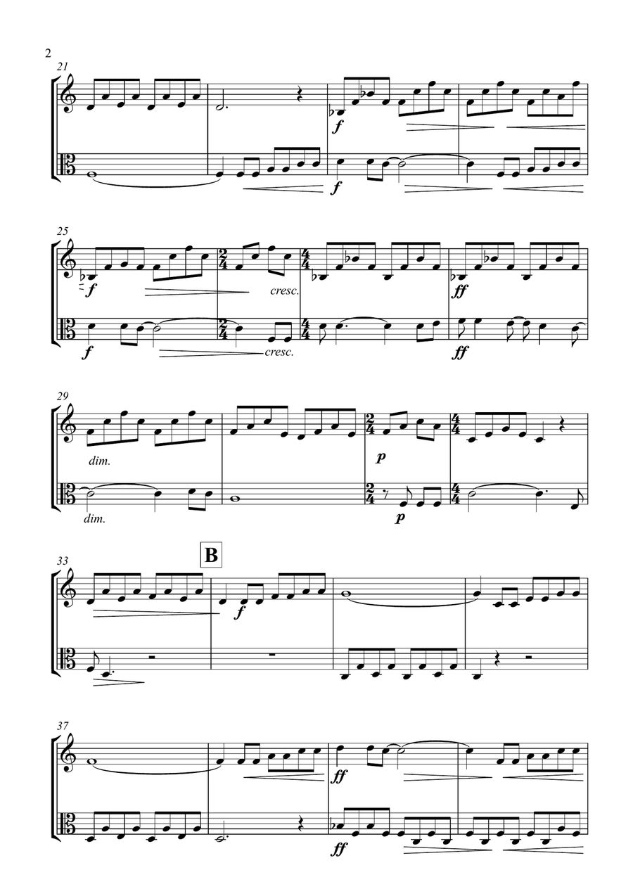 The Sound Of Silence String Duet scores gallery preview page 2