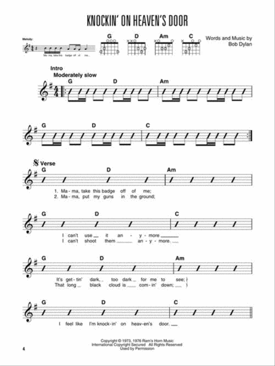 More Easy Pop Rhythms – Third Edition Electric Guitar scores gallery preview page 5