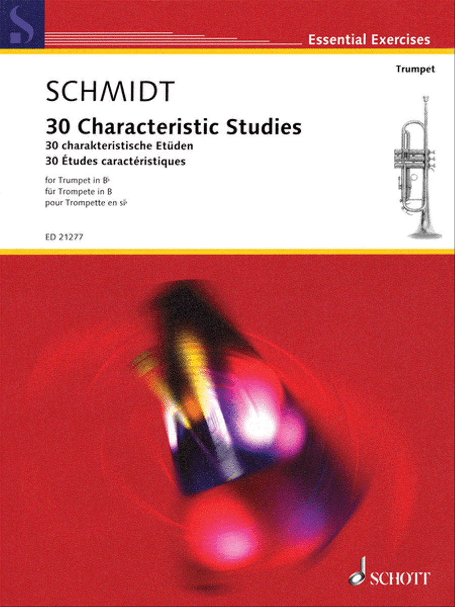 30 Characteristic Studies Trumpet Solo scores gallery preview page 1