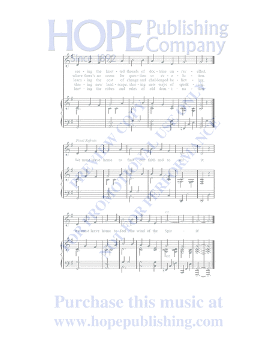 A Place at the Table Choir scores gallery preview page 129