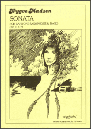Book cover for Sonata for Barytone Saxophone and Piano Op. 109