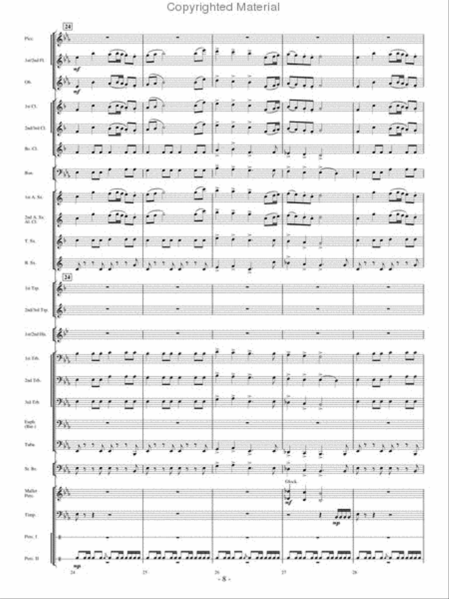 Where Eagles Soar Concert Band scores gallery preview page 7