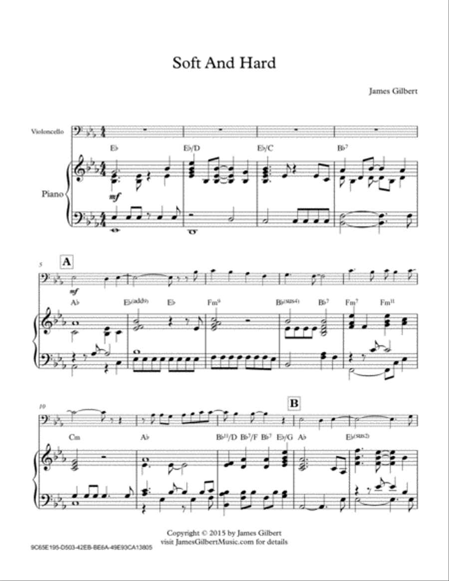 Soft And Hard Piano scores gallery preview page 1