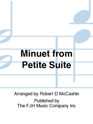 Minuet from Petite Suite