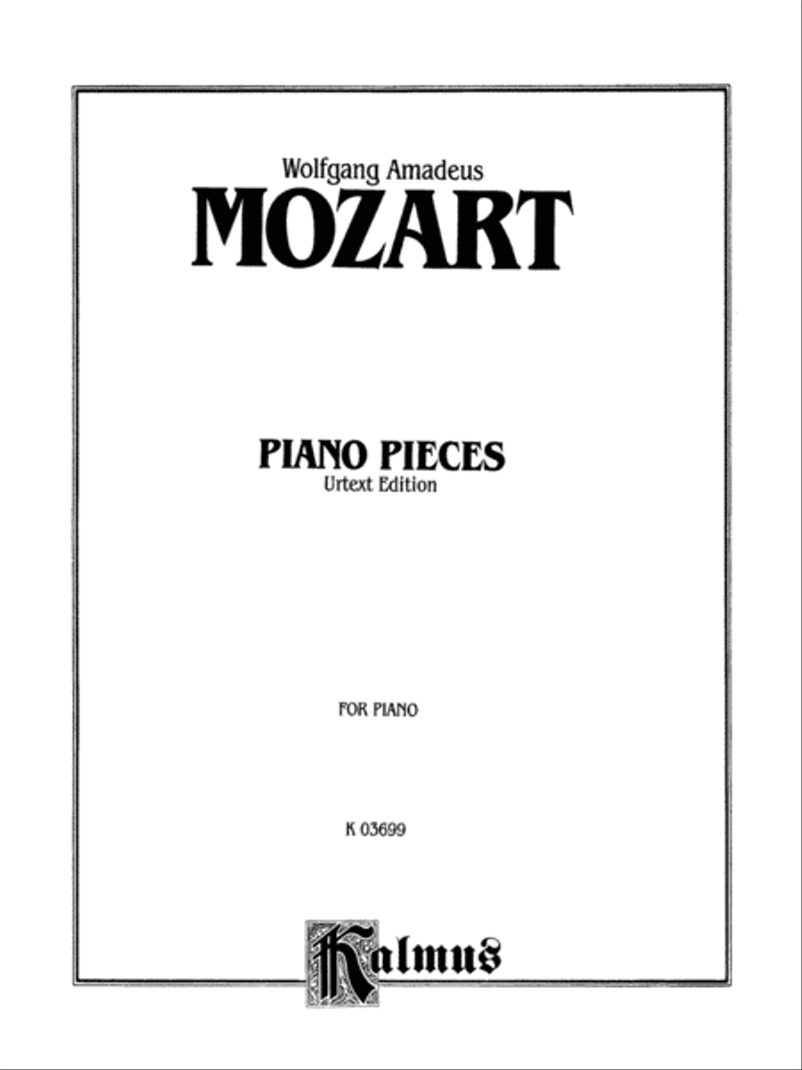 Various Pieces Piano Solo scores gallery preview page 2