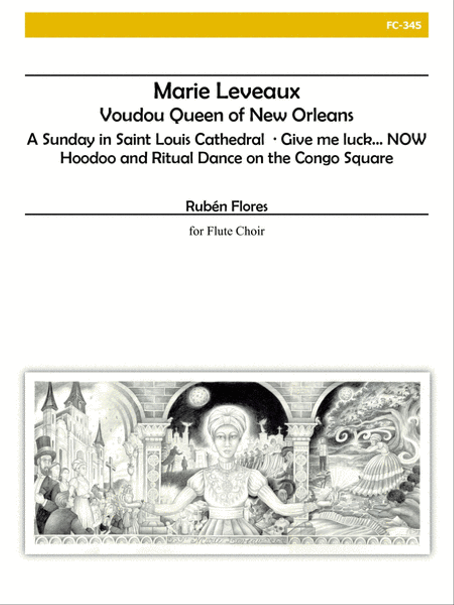 Marie Leveaux, Voudou Queen of New Orleans for Flute Choir Flute Choir scores gallery preview page 1