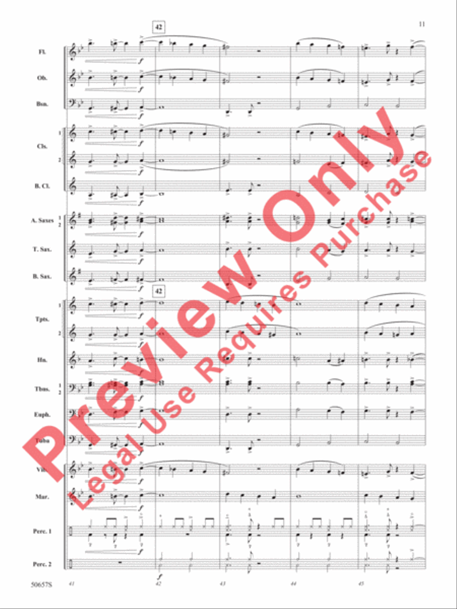 You Better Sleigh! You Better Sleigh! Concert Band scores gallery preview page 12