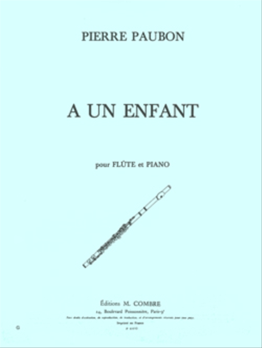 A un enfant