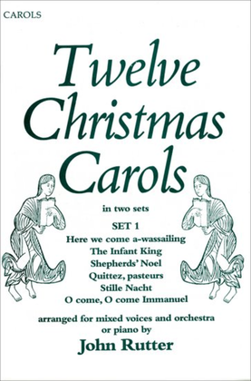 Book cover for Twelve Christmas Carols Set 1