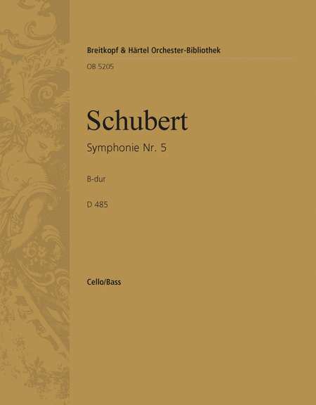 Symphony No. 5 in Bb major D 485