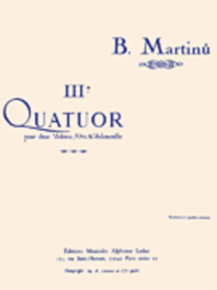 Quartet No. 3