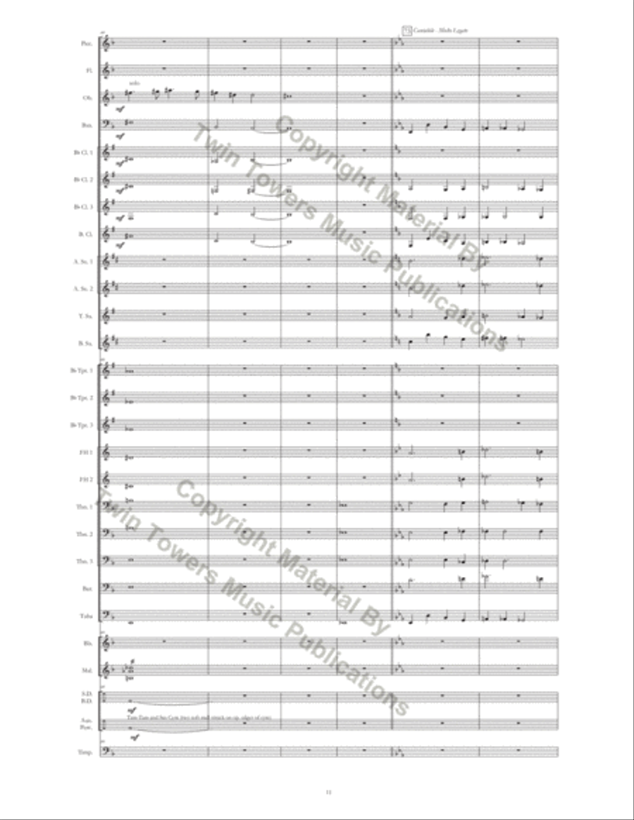 A Century of Opportunity Celebration Concert Band scores gallery preview page 13