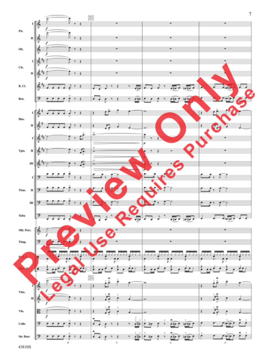 Rocky Broadway Full Orchestra scores gallery preview page 8