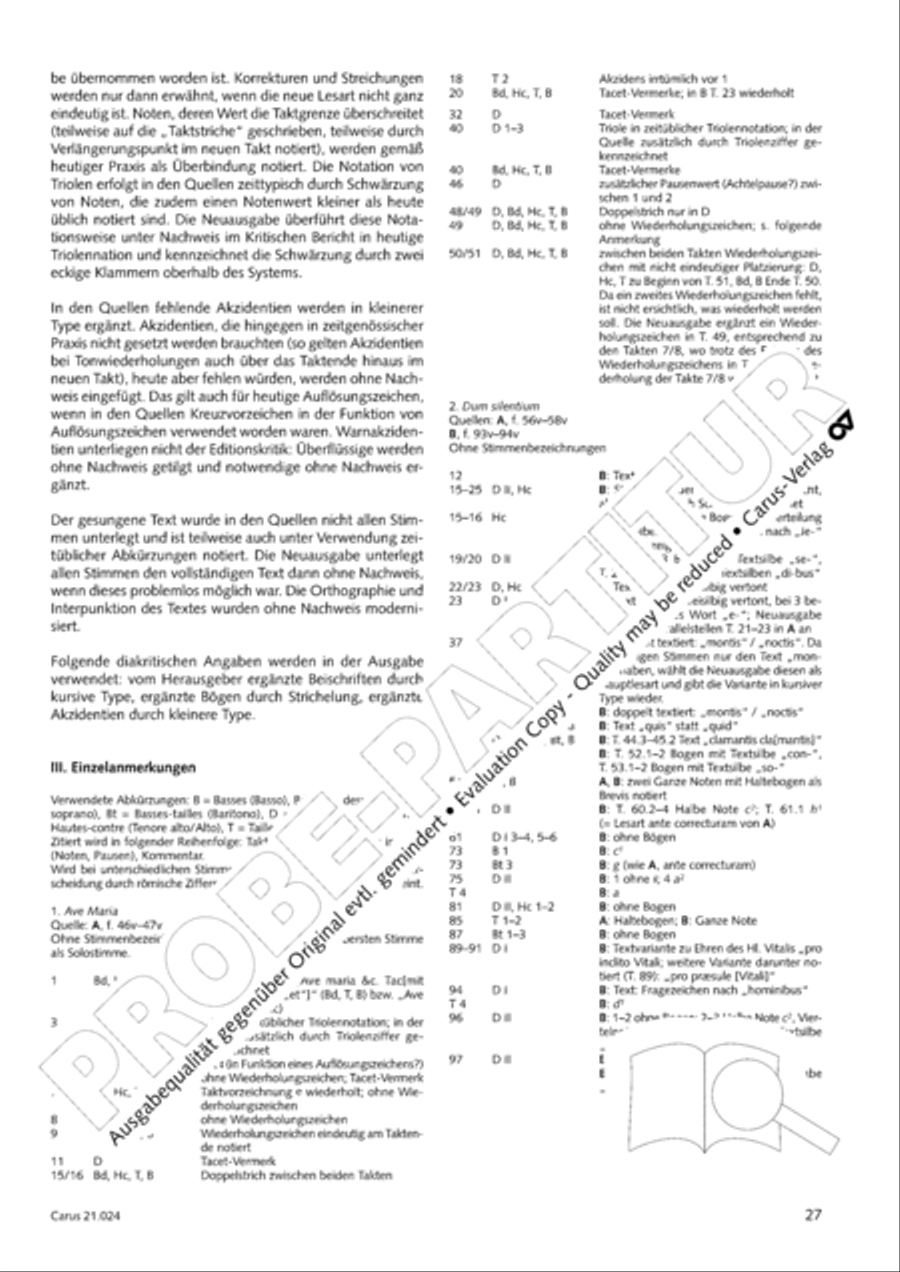 Four Christmas motets (Vier Motetten fur die Weihnachtszeit) Score scores gallery preview page 28