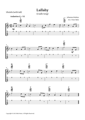 Brahms Lullaby - Ukulele (with tablature)
