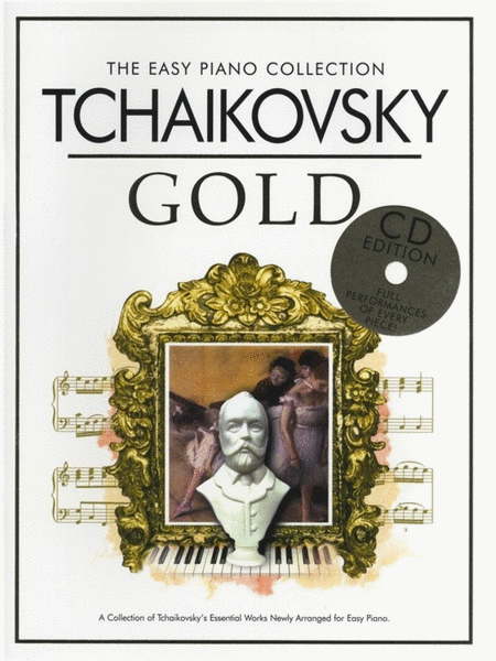 Easy Piano Collection Tchaikovsky Gold Book/CD