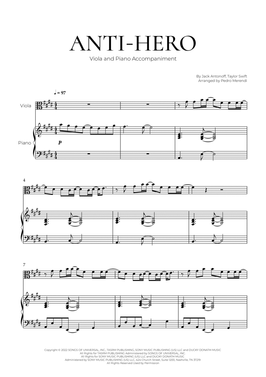 Anti-hero Viola scores gallery preview page 1