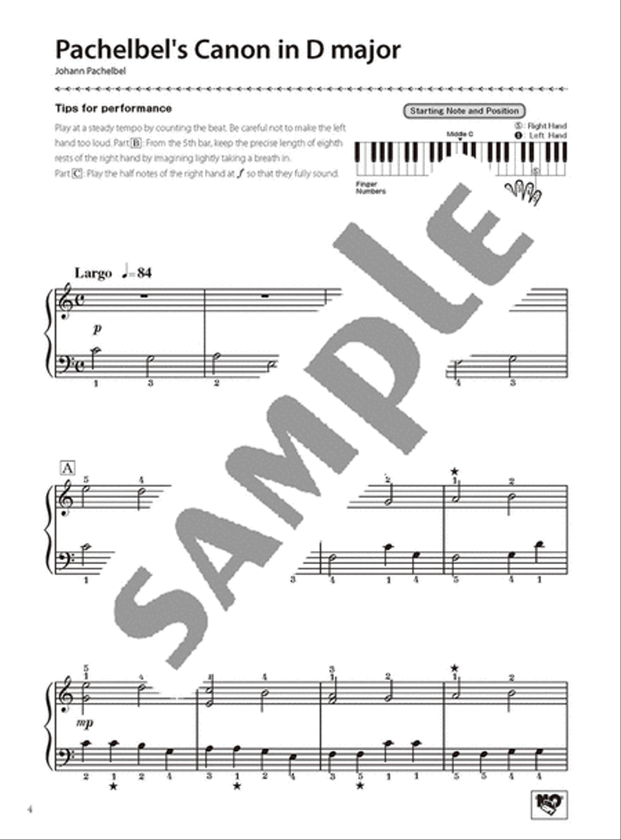 Classical Music in C Major/English Version Voice scores gallery preview page 3