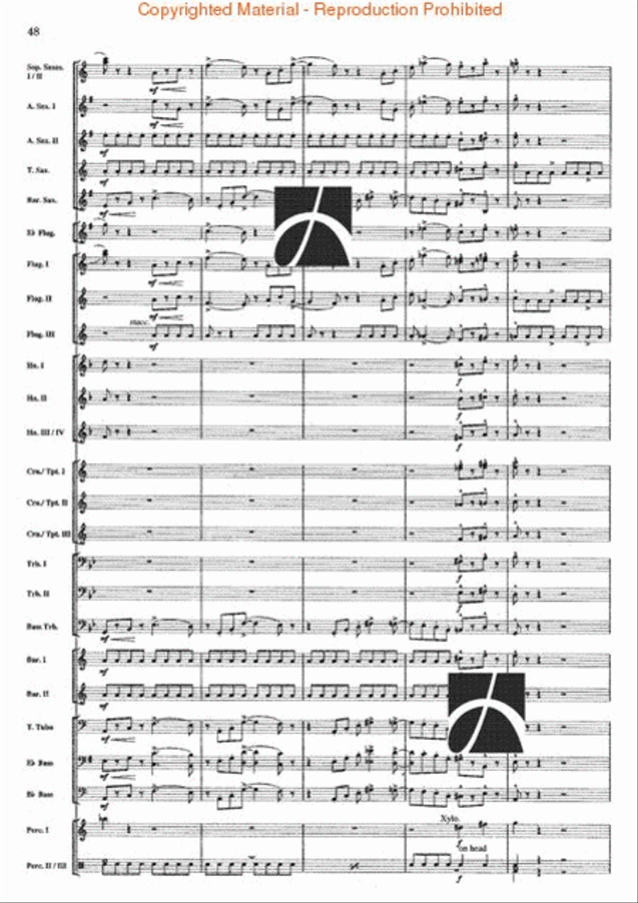 Firestorm Brass Band scores gallery preview page 48