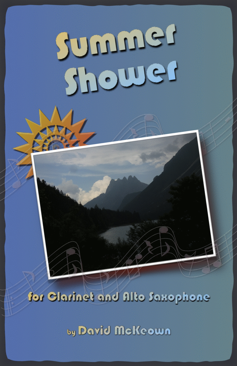 Summer Shower for Clarinet and Alto Saxophone Duet