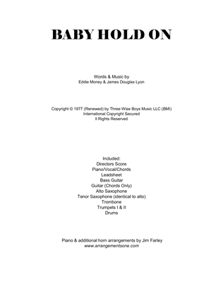 Book cover for Baby Hold On