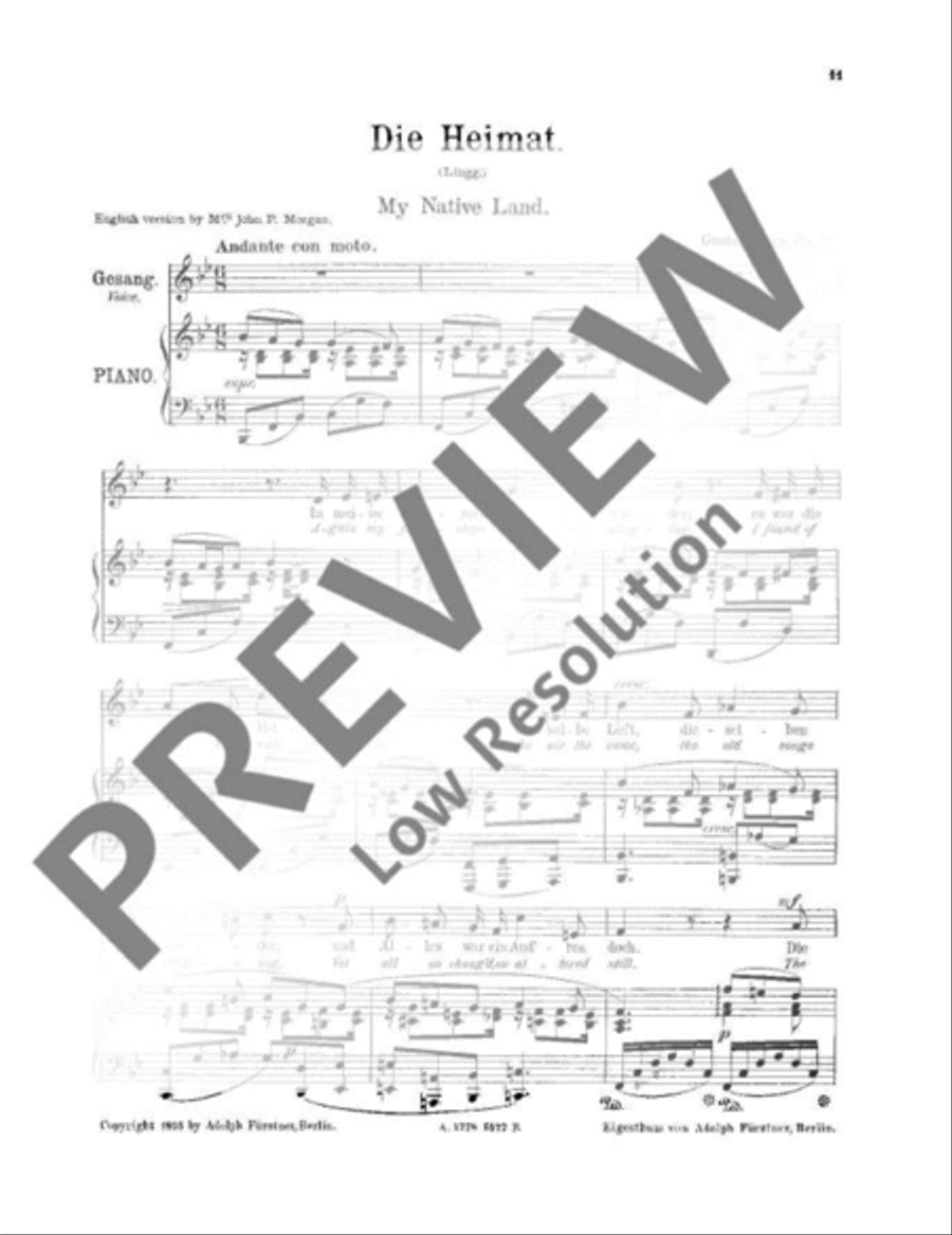 12 Lieder Voice Solo scores gallery preview page 12
