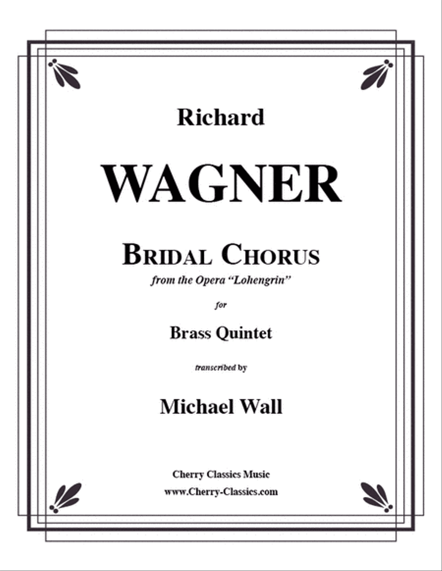 Bridal Chorus from Lohengrin Brass Quintet scores gallery preview page 1