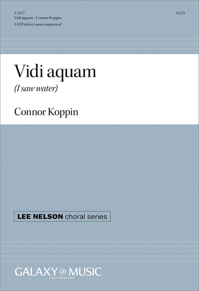 Vidi aquam: (I saw water) image number null