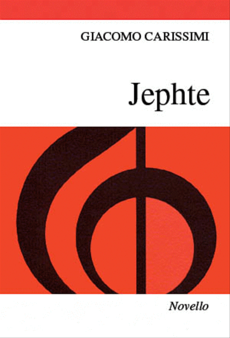 Jephte 4-Part scores gallery preview page 1