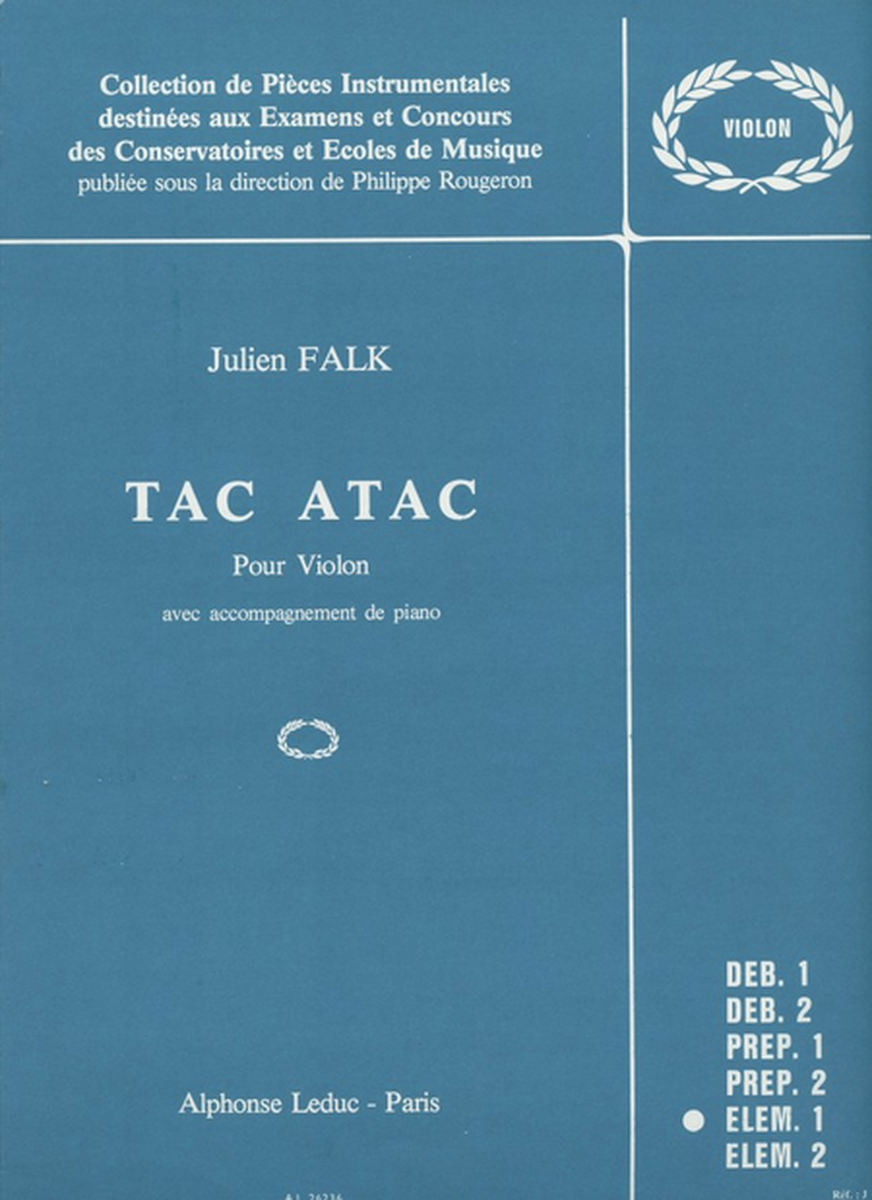 Tac Atac - Violon et Piano