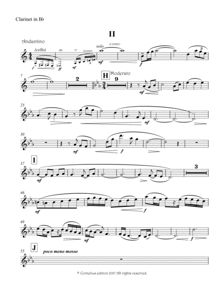 Clarinet Quintet. Martin Glenn Clarinet and String Quartet. image number null